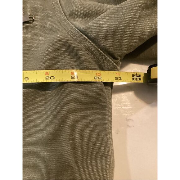 SOLD SOLD Carhartt Womens Sierra Jacket Sz M Sherpa Lining Olive Moss Vintage - Picture 9 of 11